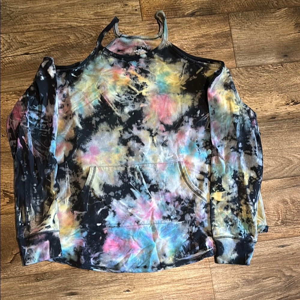 Torrid Active Multicolor Tie-Dye Top